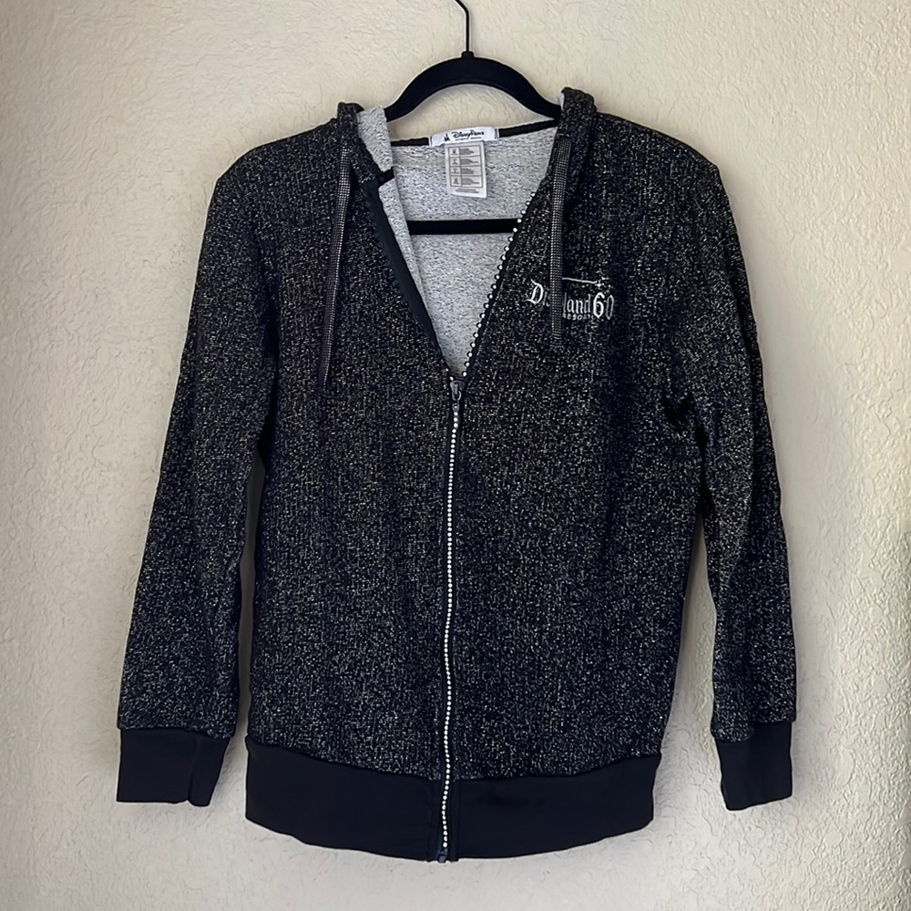 Disneyland 60 Diamond Celebration zip hoodie size medium